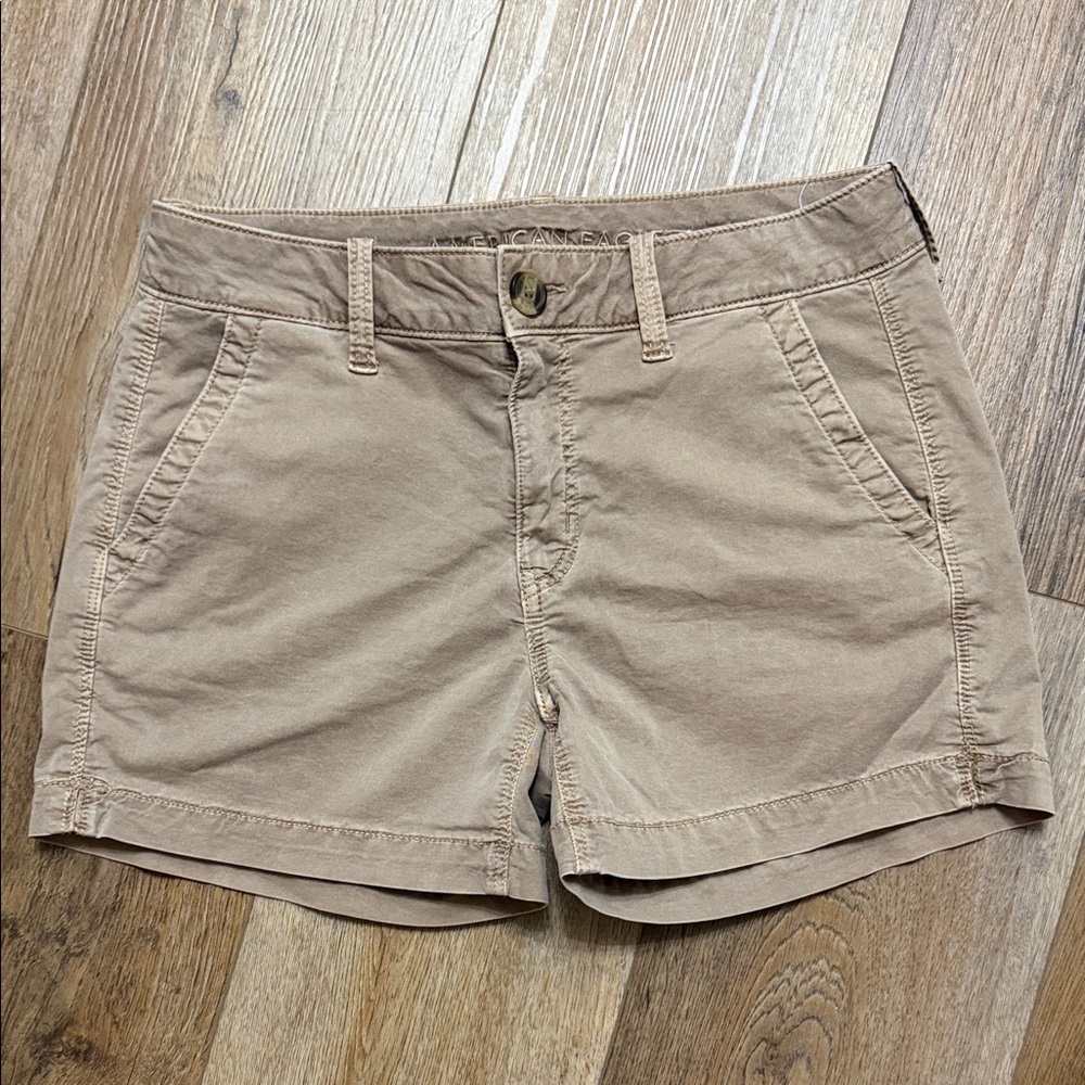 American Eagle Outfitters Women's Tan Casual Shorts